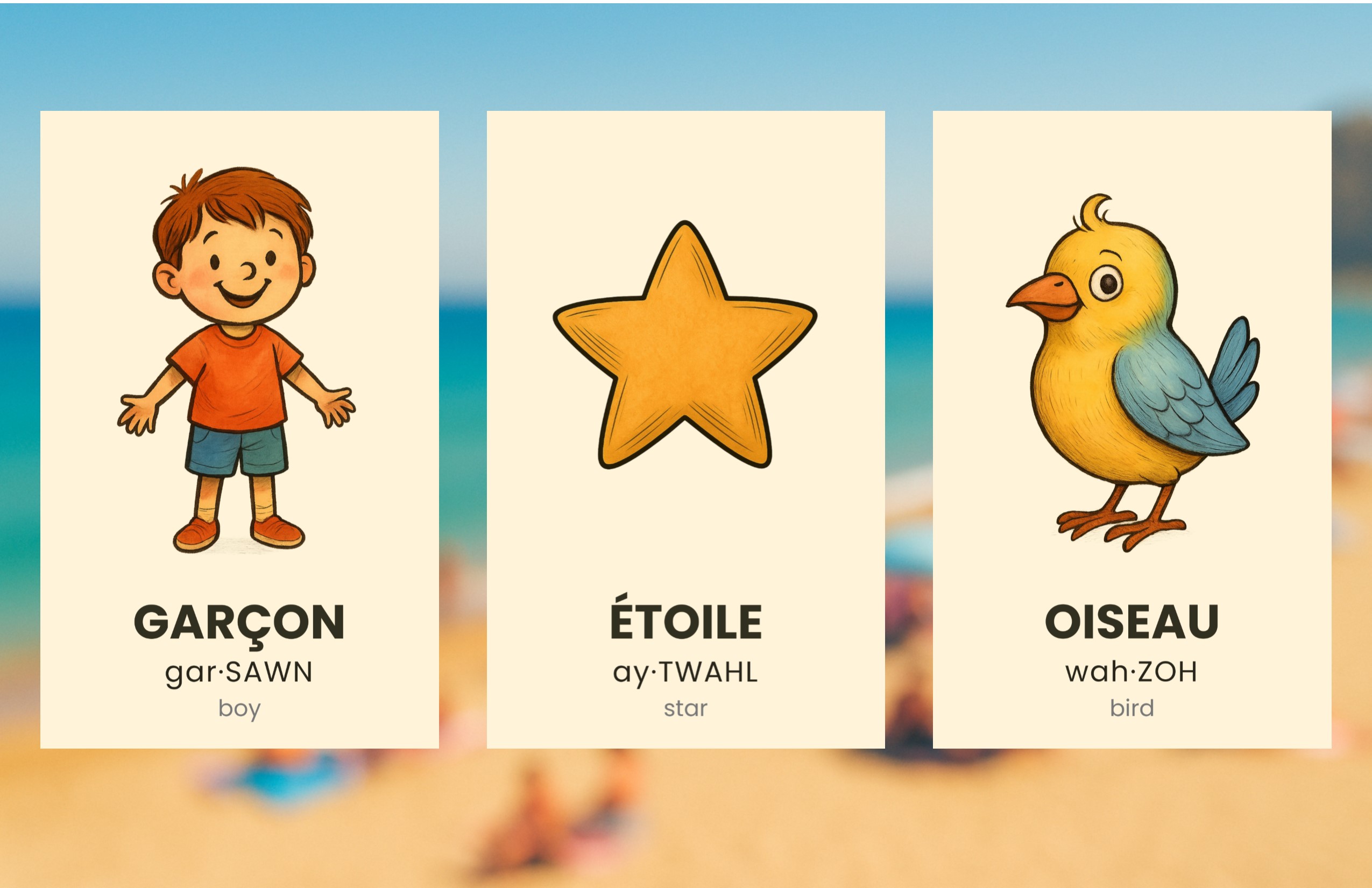 French book example page